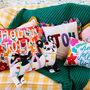 Tufted Cat Cushion, thumbnail 2 of 3