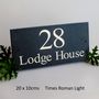 Personalised Slate Name And Number, thumbnail 3 of 12