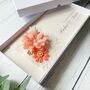 Handmade Wedding Money Wallet Peach, thumbnail 6 of 7