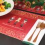 Christmas Table Place Mats Red Nutcracker Four Pack, thumbnail 2 of 6