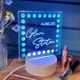 Personalised Light Up Make Up Glam Station Sign, thumbnail 1 of 2