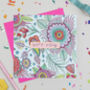 'Rainbow Bloom' Mixed Pack Of Ten Birthday Cards, thumbnail 6 of 11