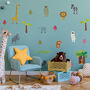 Animals Wall Sticker Pack, thumbnail 1 of 3