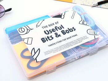 The Box Of Helpful Bits And Bobs, Housewarming Gift, 2 of 8