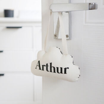 Personalised Cloud Hanging Decoration, 2 of 5