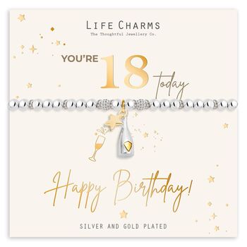 Happy 18th Birthday Bracelet Gift, 3 of 5