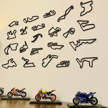 Moto Gp Circuits Collection Wall Art Mini Series, 3 of 6