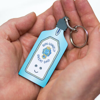 Gin Keyring For Dad, 4 of 4