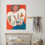 Matisse Impressionist Female Portrait Art Print, thumbnail 3 of 3