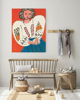 Matisse Impressionist Female Portrait Art Print, 3 of 3
