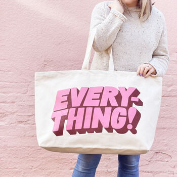 'Everything' Oversized Bag, 2 of 6