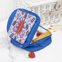 Personalised Superhero Blue Lunch Bag, thumbnail 2 of 10