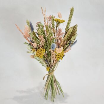 Small Seasonal Spring Dried Flower Bouquet, 2 of 4