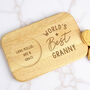 Personalised World's Best Wooden Coaster Tray, thumbnail 3 of 8