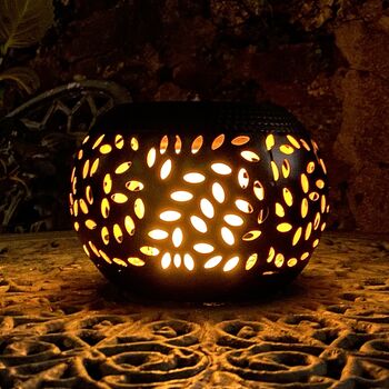 Solar Flame Garden Lantern, 5 of 6