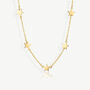 Gold Or Silver Solid Star Charm Necklace, thumbnail 5 of 6