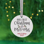 Personalised First Christmas As Mr And Mrs Ornament, thumbnail 5 of 7