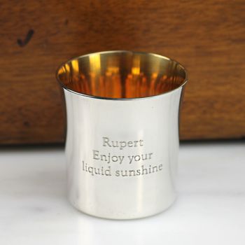 Sterling Silver Wee Dram Whisky Cup, 3 of 6