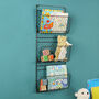 Wall Mounted Children's Book Triple Storage Rack, thumbnail 1 of 5