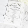 Personalised Floral Wedding Planner, thumbnail 7 of 12