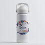 Personalised Flourish Design Kids Water Bottle, thumbnail 4 of 6