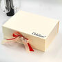 Personalised Gift Box With Magnetic Lid And Ribbon, thumbnail 1 of 5