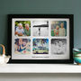 Personalised Framed Silver Metal Photo Collage, thumbnail 1 of 2