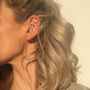 Large Thin Hoop Earrings, thumbnail 5 of 11