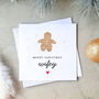 Gingerbread Wife Christmas Card, thumbnail 1 of 3