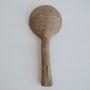 Handmade Pottery Brown/ Cream Textural Spoon, thumbnail 6 of 8
