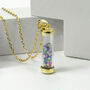 Gold Plated Silver Kaleidoscope Necklace, thumbnail 1 of 2