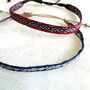 Unisex Braided Rope Adjustable Wristband Bracelet, thumbnail 4 of 7