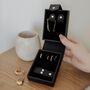 Travel Jewellery Box | Pi London Black, thumbnail 6 of 8