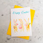 Easter Plantable Seed Paper Bunnies Card, thumbnail 3 of 3