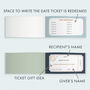 Personalised Book Of Gift Tickets, thumbnail 3 of 9