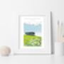 Nearly Home Trees Cornwall And Devon Travel Print, thumbnail 1 of 5