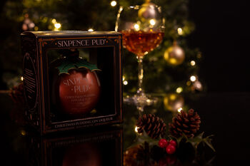 Sixpence Gin Christmas Pudding Liqueur 20% 50cl, 4 of 5
