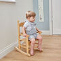 Personalised Traditional Wooden Rocking Chair 3y+, thumbnail 2 of 4