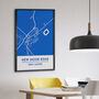 Personalised Map Print Of Any Football Stadium, thumbnail 4 of 9