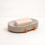 Modern Handmade Self Draining Stoneware Soap Dish, thumbnail 2 of 10