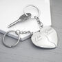 Personalised Joining Hearts Special Date Keyring Set, thumbnail 3 of 5