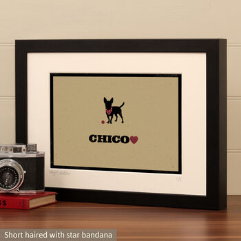 Personalised Chihuahua Print For One Or Two Dogs, 7 of 12