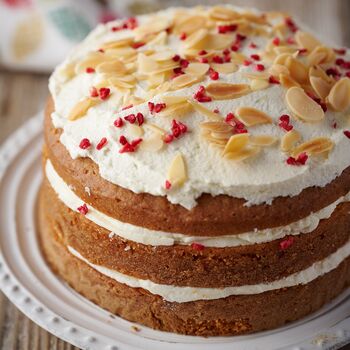 Vegan Almond And Raspberry Bakewell Cake, 2 of 4