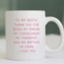 Personalised Circus Font Mug, thumbnail 4 of 4