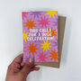 Colourful 'This Calls For A Huge Celebration' Card, thumbnail 4 of 6