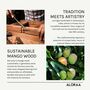 Hand Carved Mango Wood Photo Frame, thumbnail 7 of 8