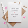 Personalised 'Love You' Grandmother Mother's Day Card, thumbnail 4 of 4