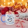 Personalised Penguin Christmas Mug Stocking Filler, thumbnail 3 of 5