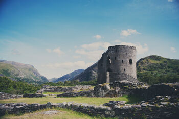 Wales Dolbadarn Castle Landscape Photograph, 2 of 4