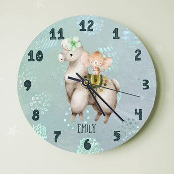 Enchanting Alpaca Clock, 4 of 4